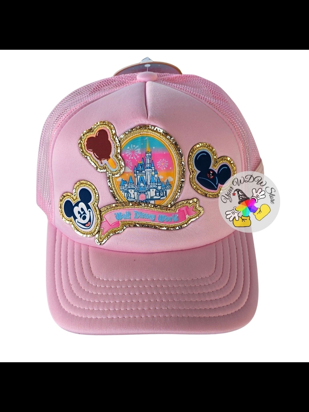 Disney Stoney Clover Lane Hat - Walt Disney World - PINK NWT